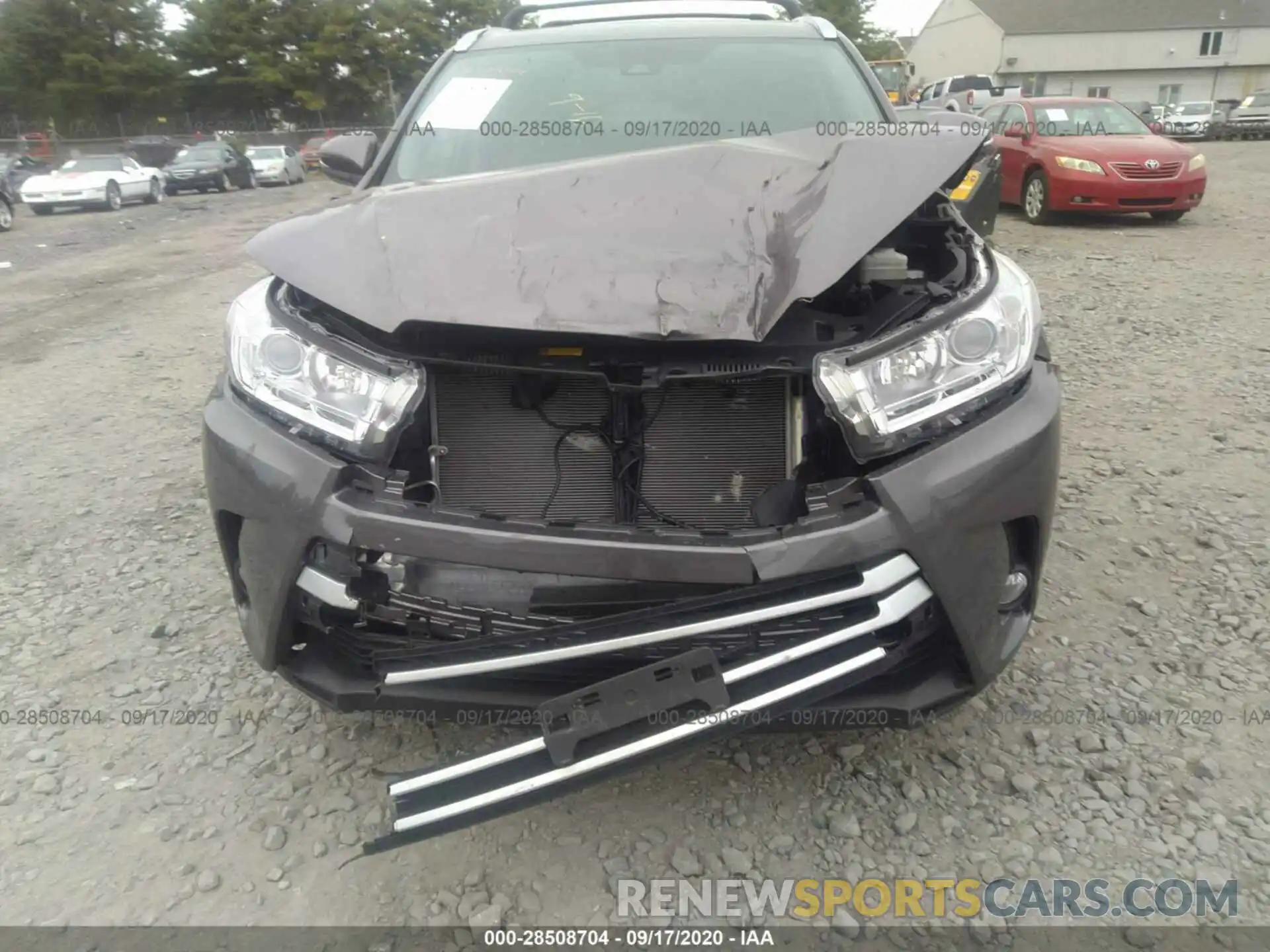 6 Фотография поврежденного автомобиля 5TDJZRFH2KS603379 TOYOTA HIGHLANDER 2019