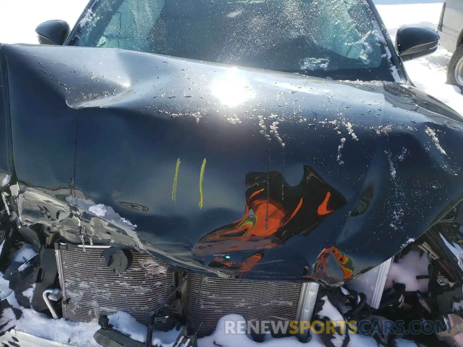 7 Photograph of a damaged car 5TDJZRFH2KS610784 TOYOTA HIGHLANDER 2019