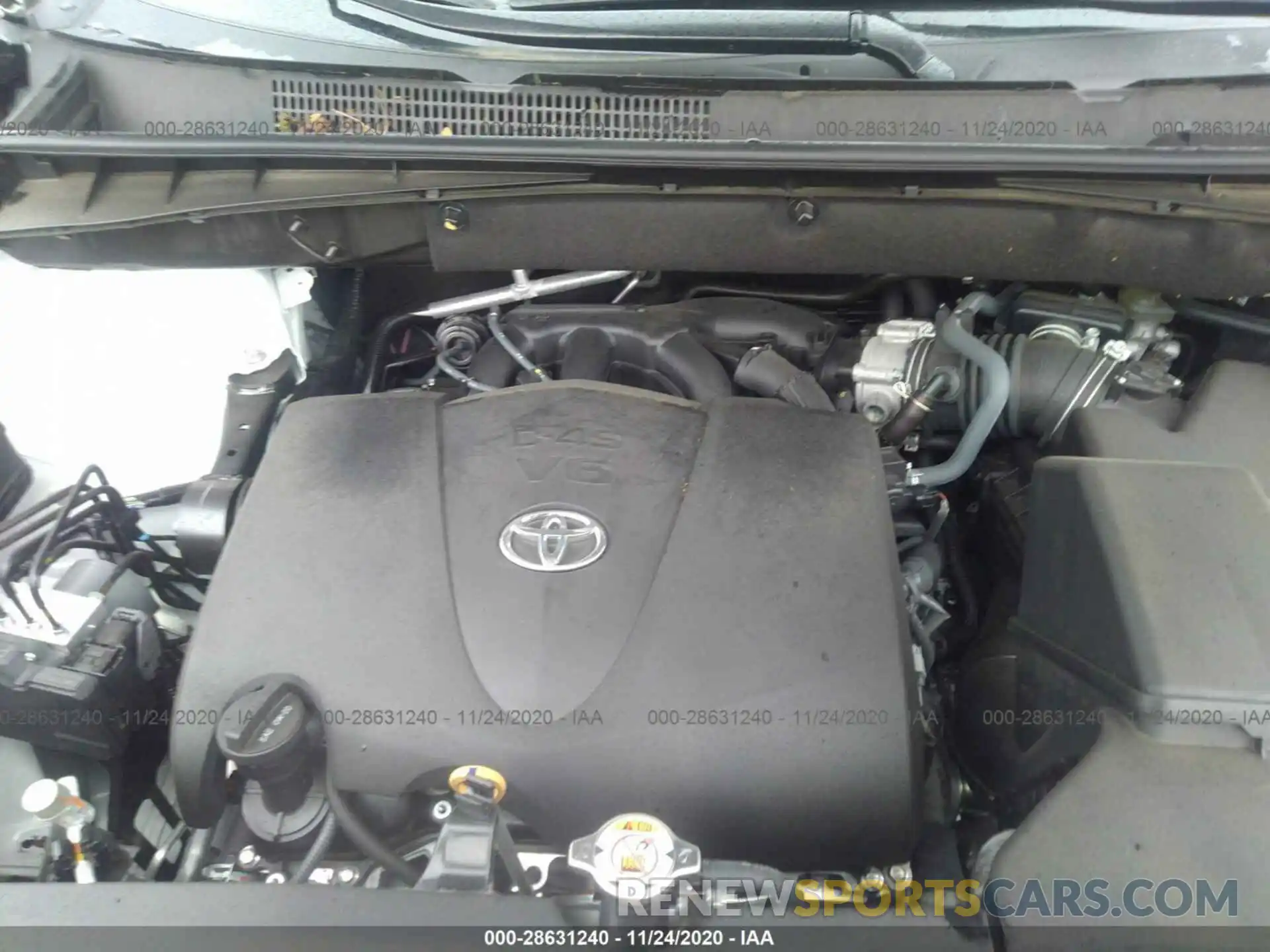 10 Фотография поврежденного автомобиля 5TDJZRFH2KS617721 TOYOTA HIGHLANDER 2019