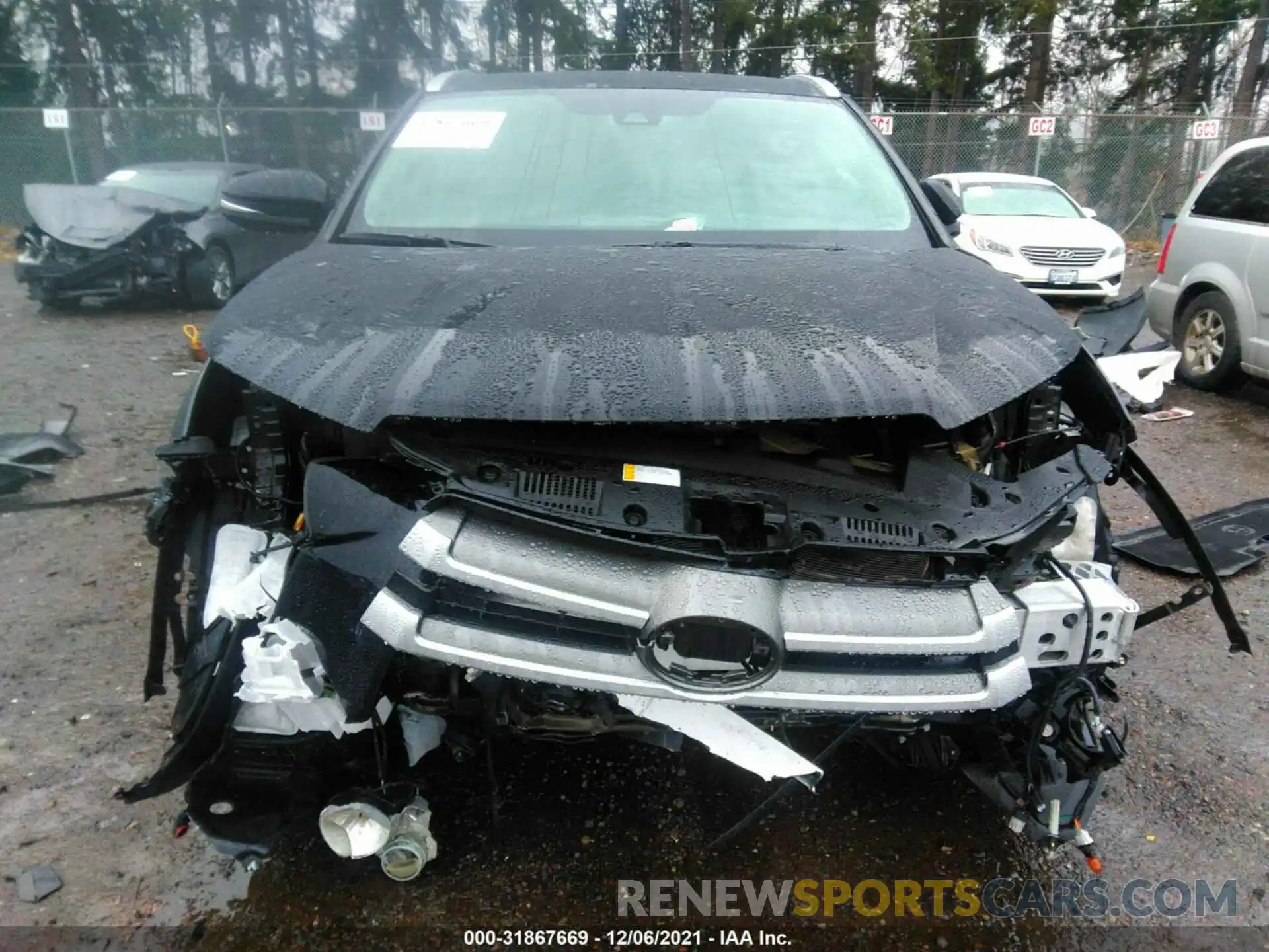 6 Photograph of a damaged car 5TDJZRFH2KS620215 TOYOTA HIGHLANDER 2019