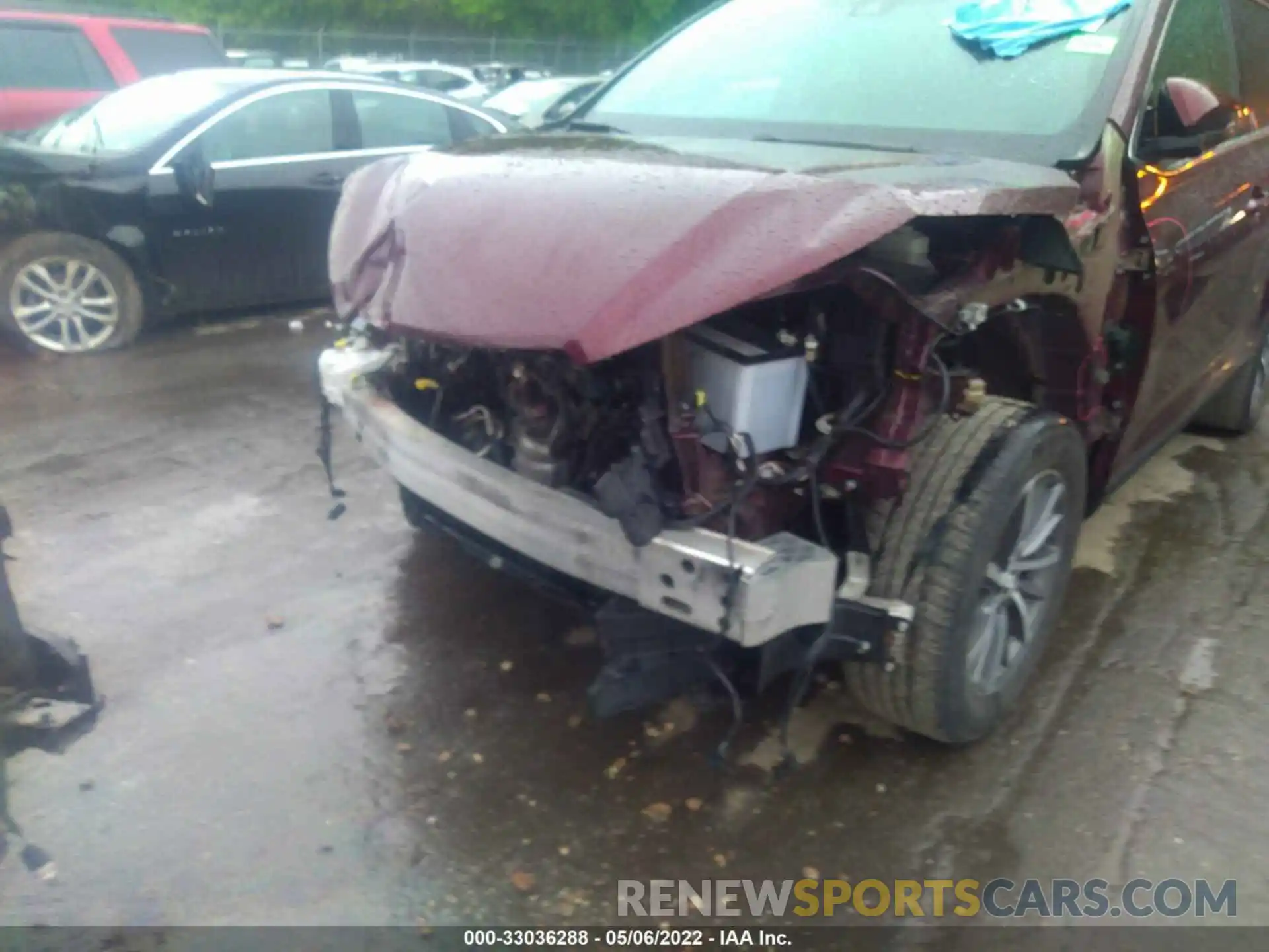 6 Photograph of a damaged car 5TDJZRFH2KS927626 TOYOTA HIGHLANDER 2019