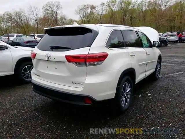 3 Фотография поврежденного автомобиля 5TDJZRFH2KS933247 TOYOTA HIGHLANDER 2019