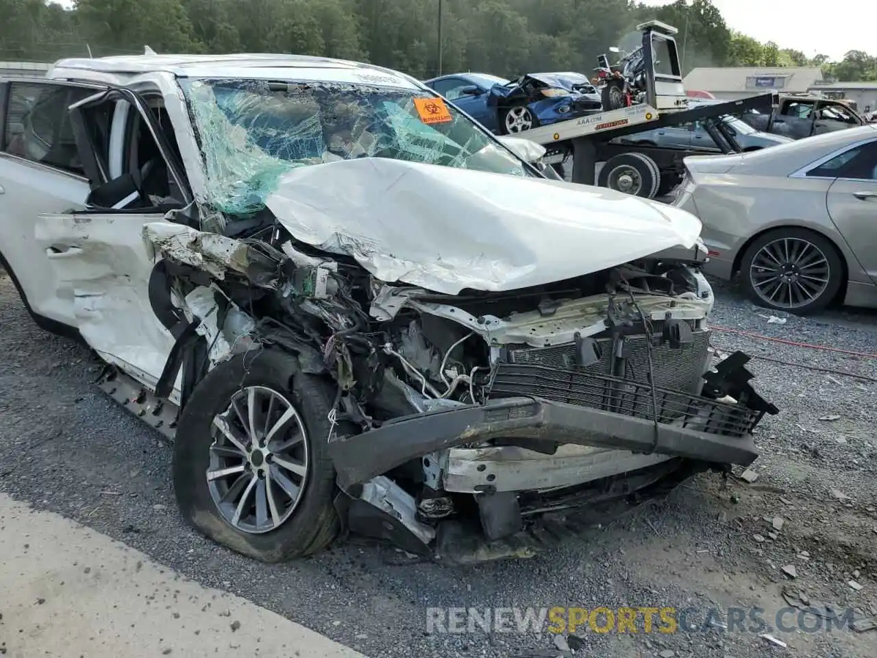 9 Photograph of a damaged car 5TDJZRFH3KS588732 TOYOTA HIGHLANDER 2019