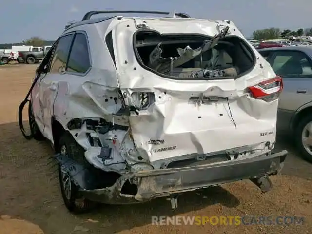 3 Photograph of a damaged car 5TDJZRFH3KS606131 TOYOTA HIGHLANDER 2019