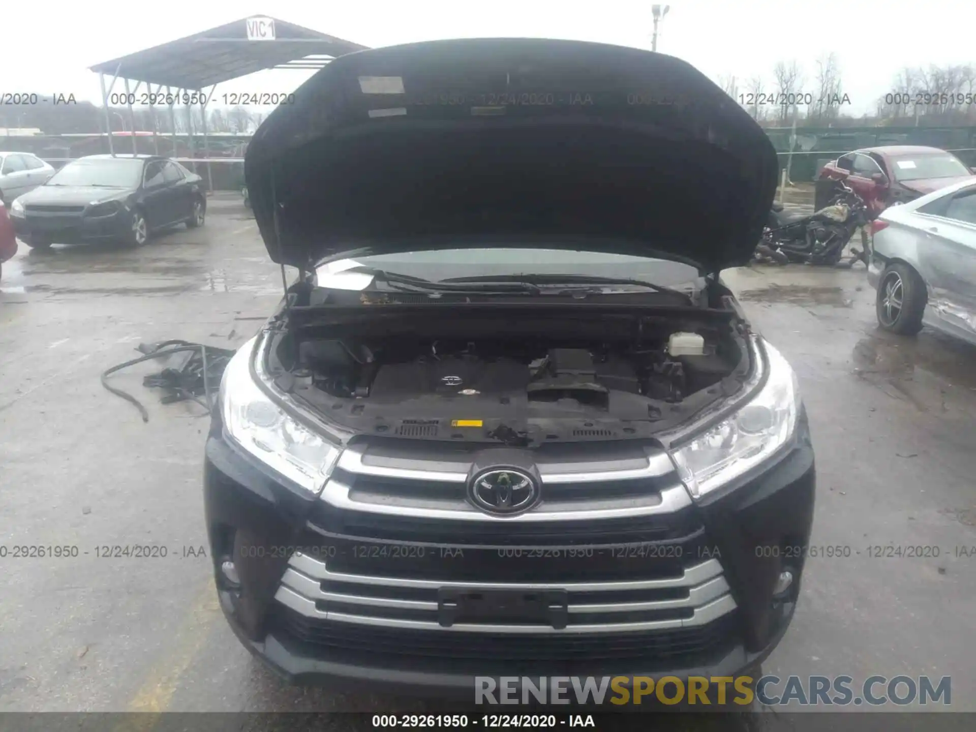 10 Фотография поврежденного автомобиля 5TDJZRFH4KS571471 TOYOTA HIGHLANDER 2019