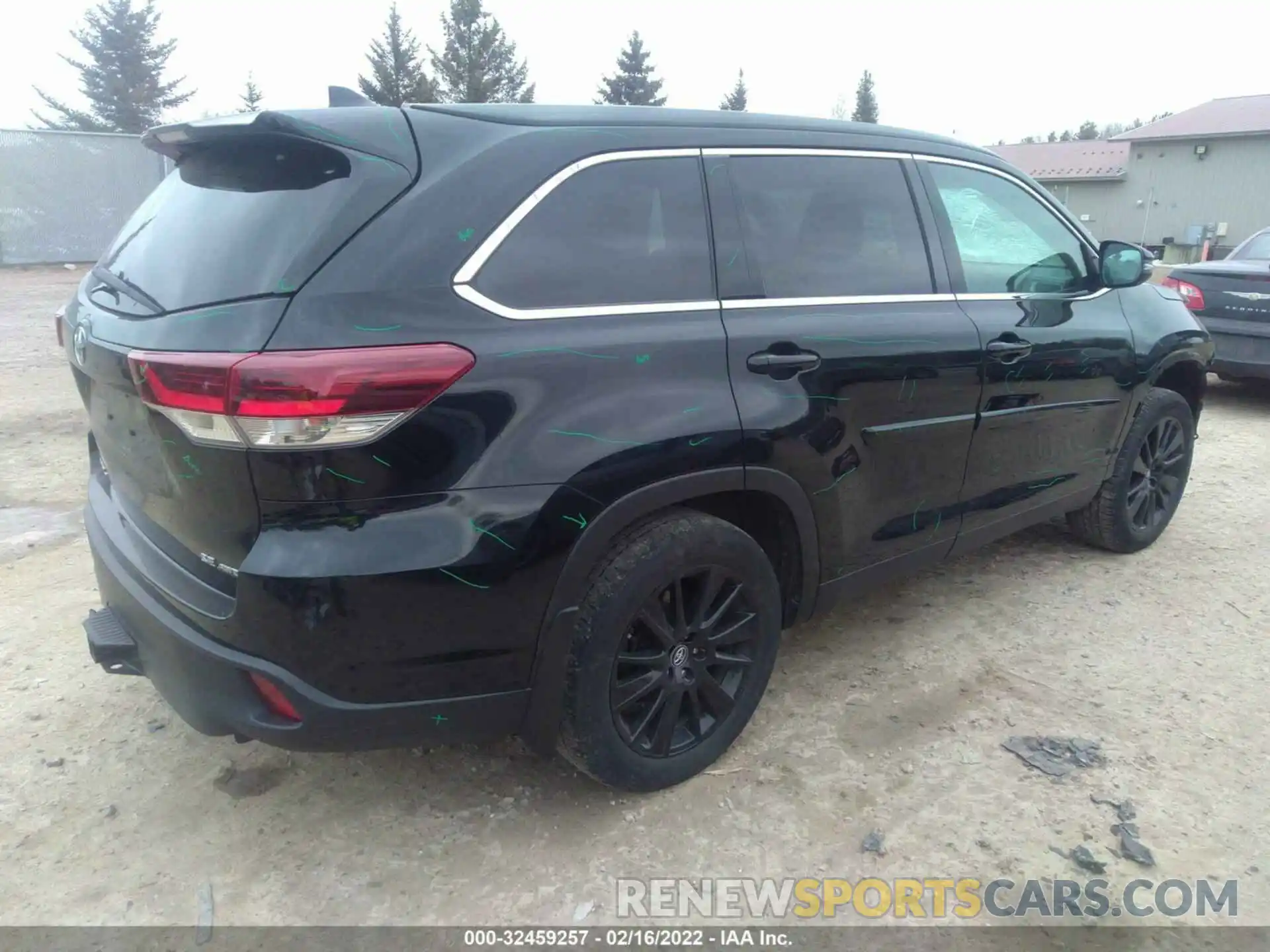 4 Фотография поврежденного автомобиля 5TDJZRFH4KS580042 TOYOTA HIGHLANDER 2019