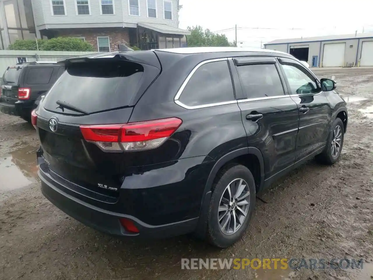 4 Фотография поврежденного автомобиля 5TDJZRFH4KS627506 TOYOTA HIGHLANDER 2019