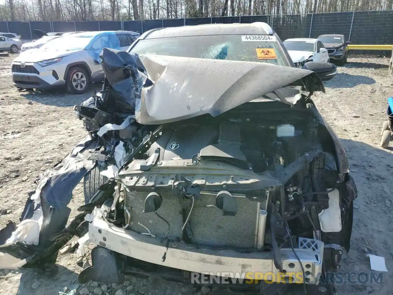 5 Фотография поврежденного автомобиля 5TDJZRFH4KS702186 TOYOTA HIGHLANDER 2019
