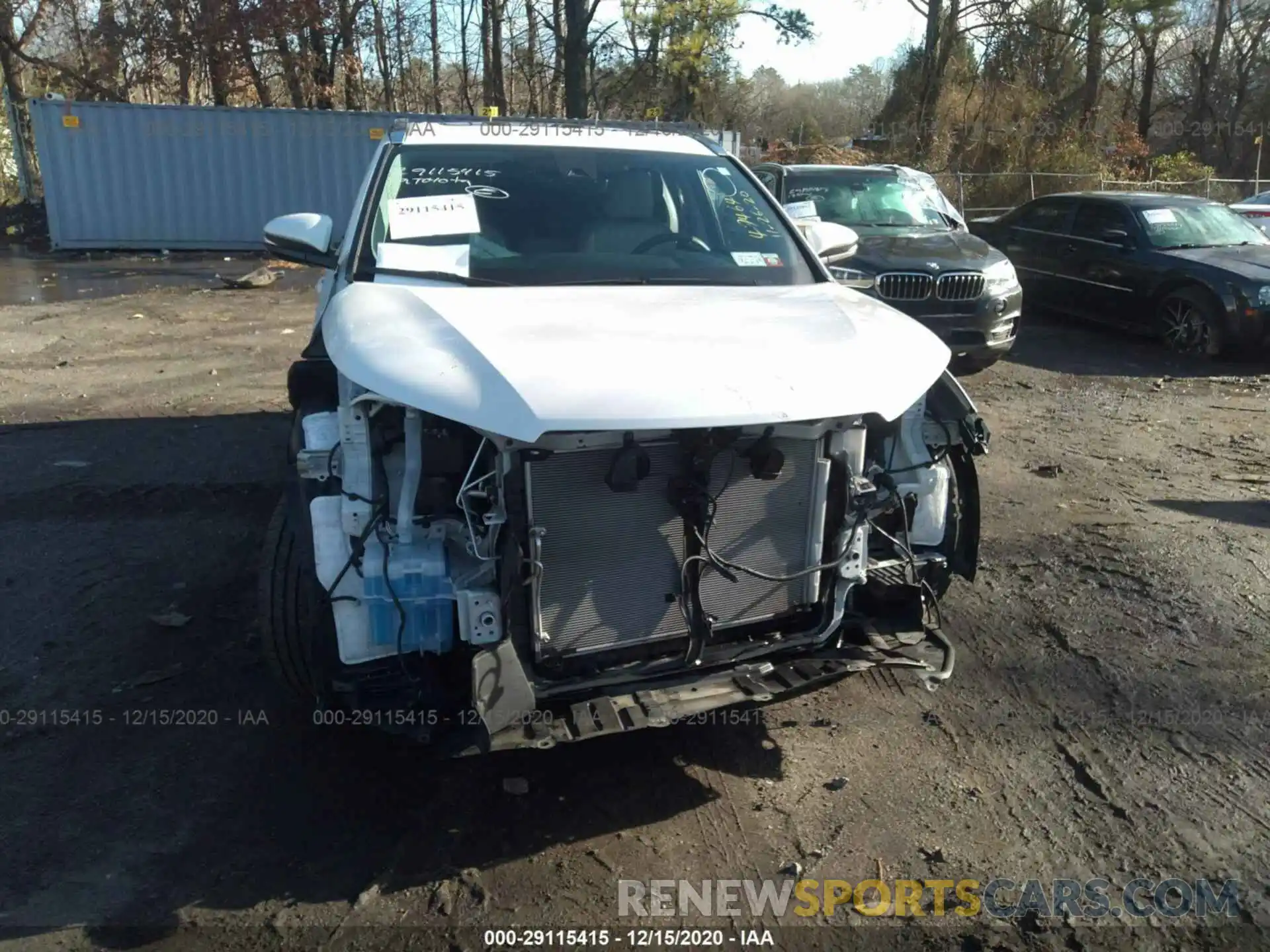 6 Photograph of a damaged car 5TDJZRFH5KS614828 TOYOTA HIGHLANDER 2019