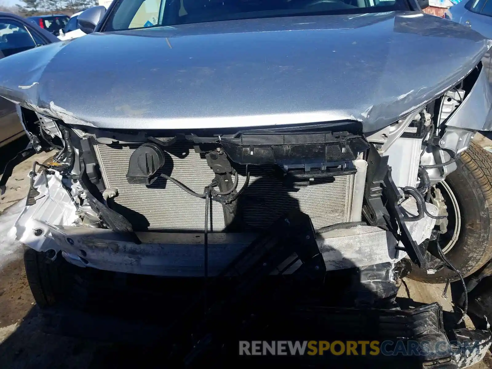 7 Photograph of a damaged car 5TDJZRFH5KS929872 TOYOTA HIGHLANDER 2019