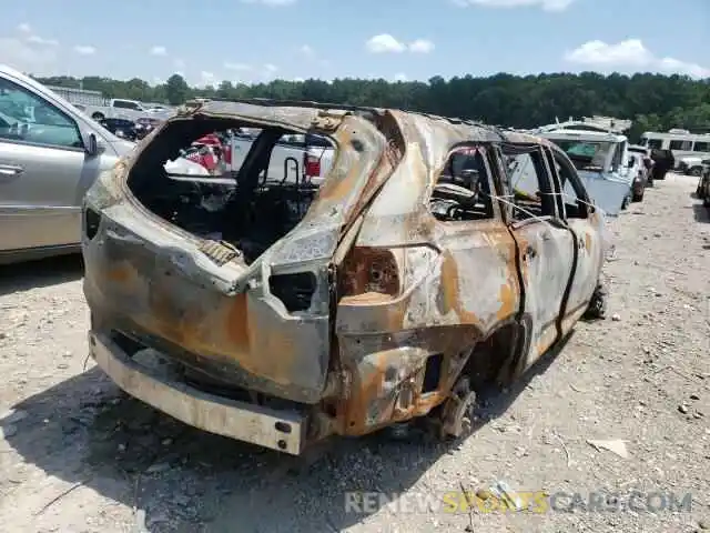 4 Photograph of a damaged car 5TDJZRFH5KS952486 TOYOTA HIGHLANDER 2019