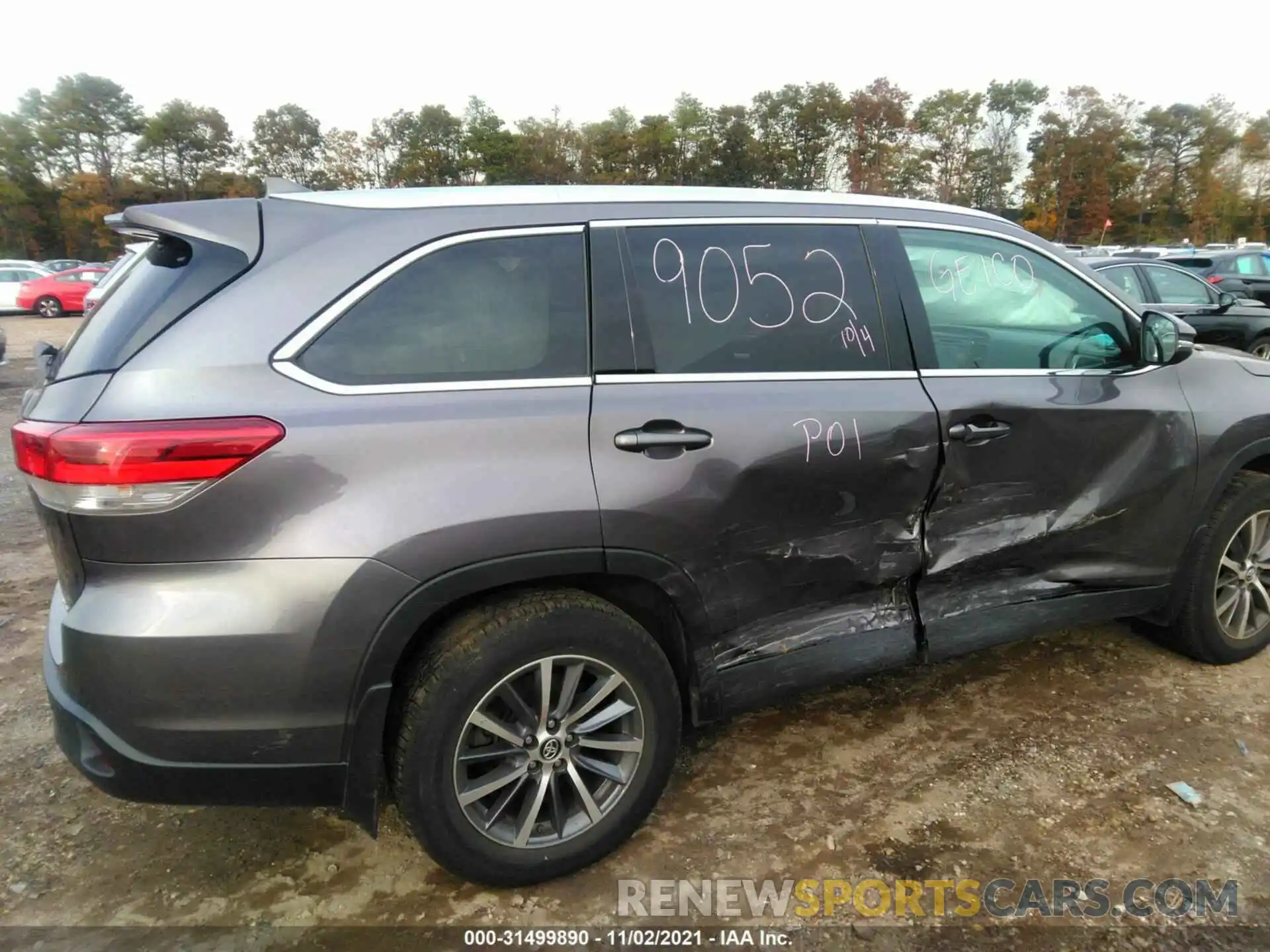 6 Photograph of a damaged car 5TDJZRFH6KS577191 TOYOTA HIGHLANDER 2019