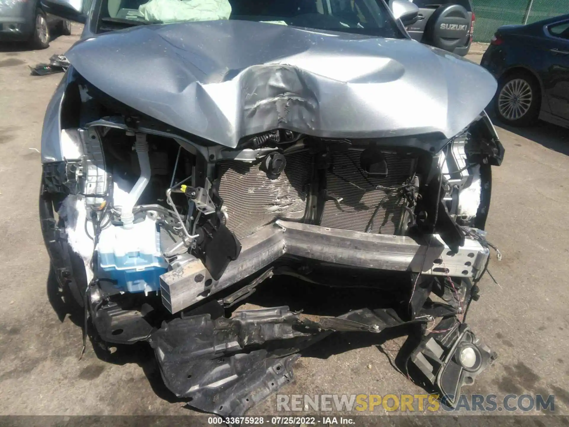 6 Photograph of a damaged car 5TDJZRFH6KS595383 TOYOTA HIGHLANDER 2019