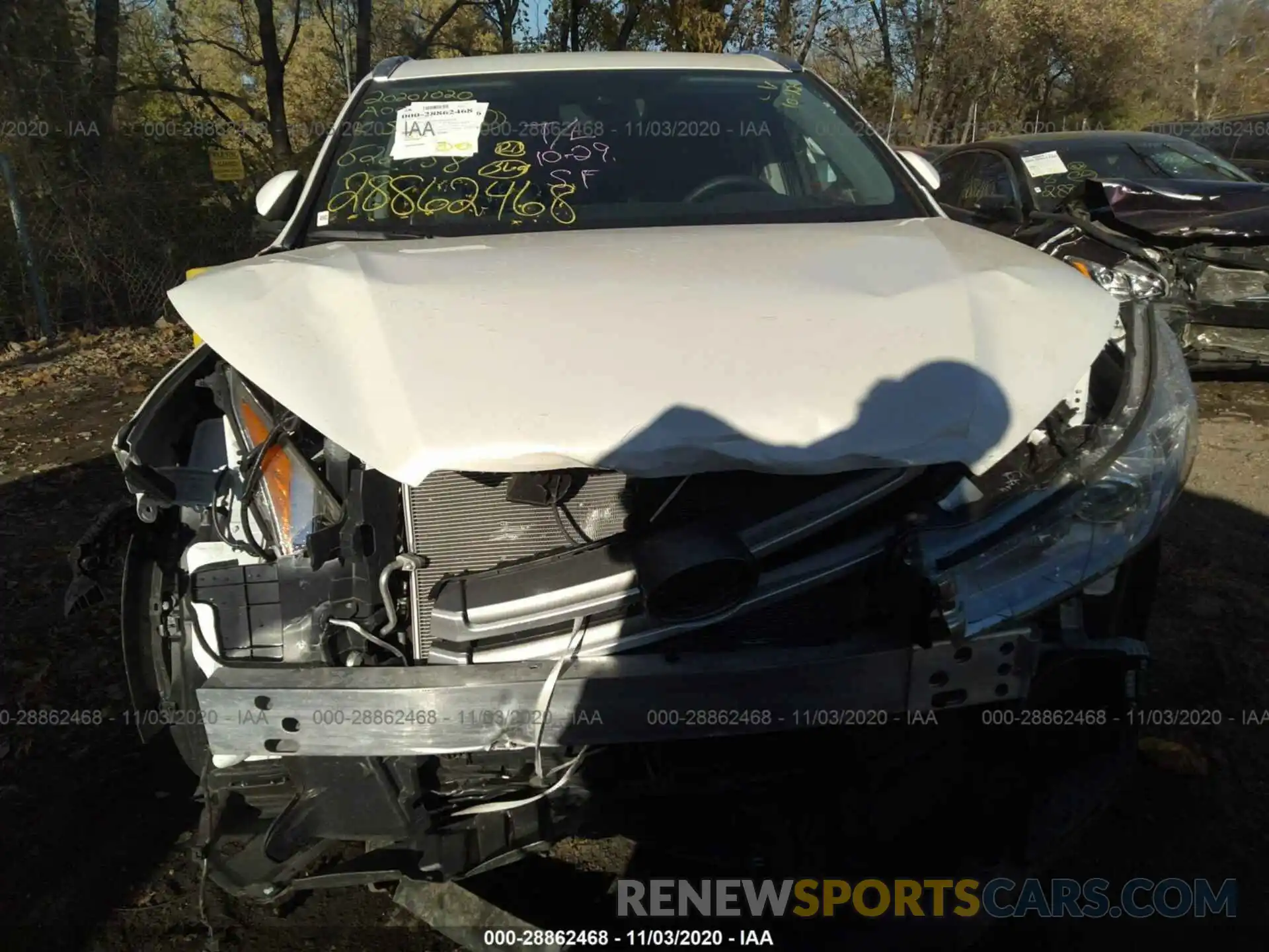 6 Photograph of a damaged car 5TDJZRFH6KS622758 TOYOTA HIGHLANDER 2019