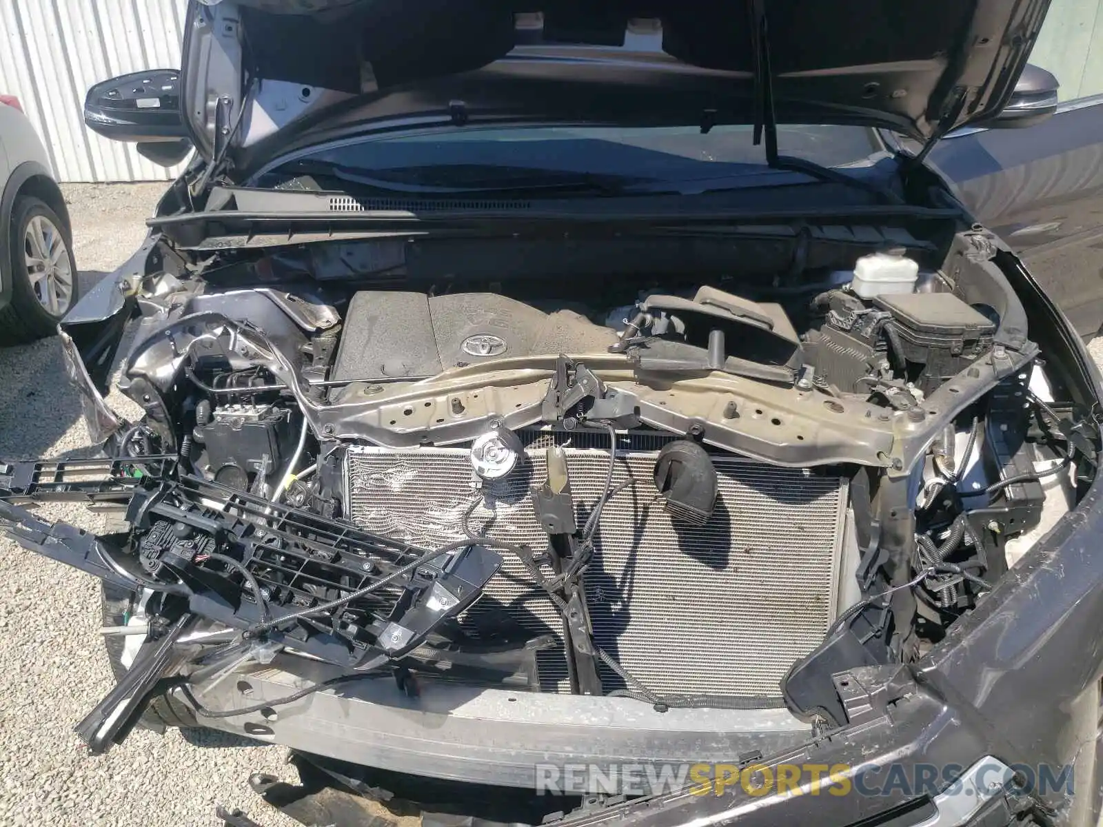 7 Photograph of a damaged car 5TDJZRFH7KS593206 TOYOTA HIGHLANDER 2019