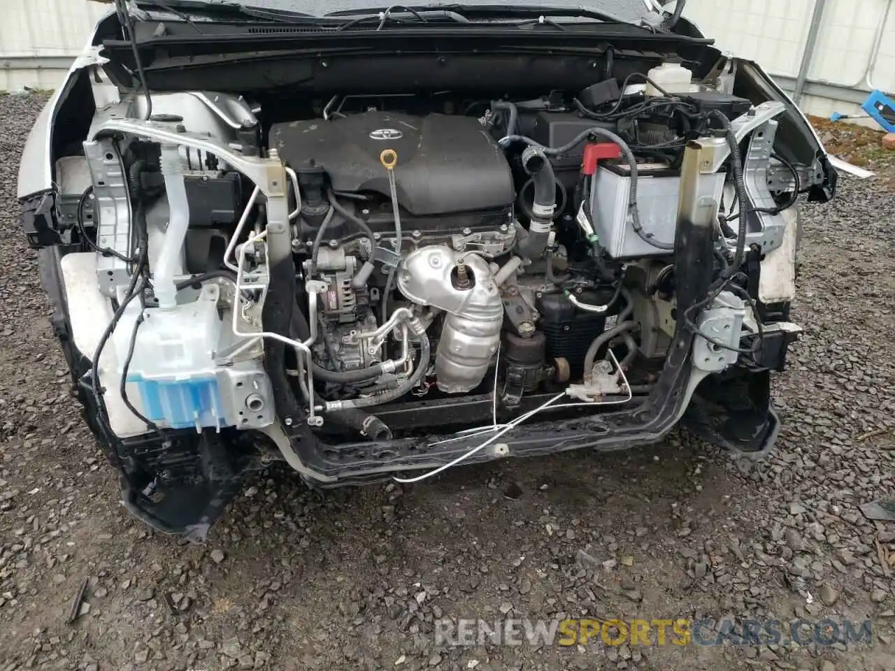 7 Photograph of a damaged car 5TDJZRFH7KS622347 TOYOTA HIGHLANDER 2019