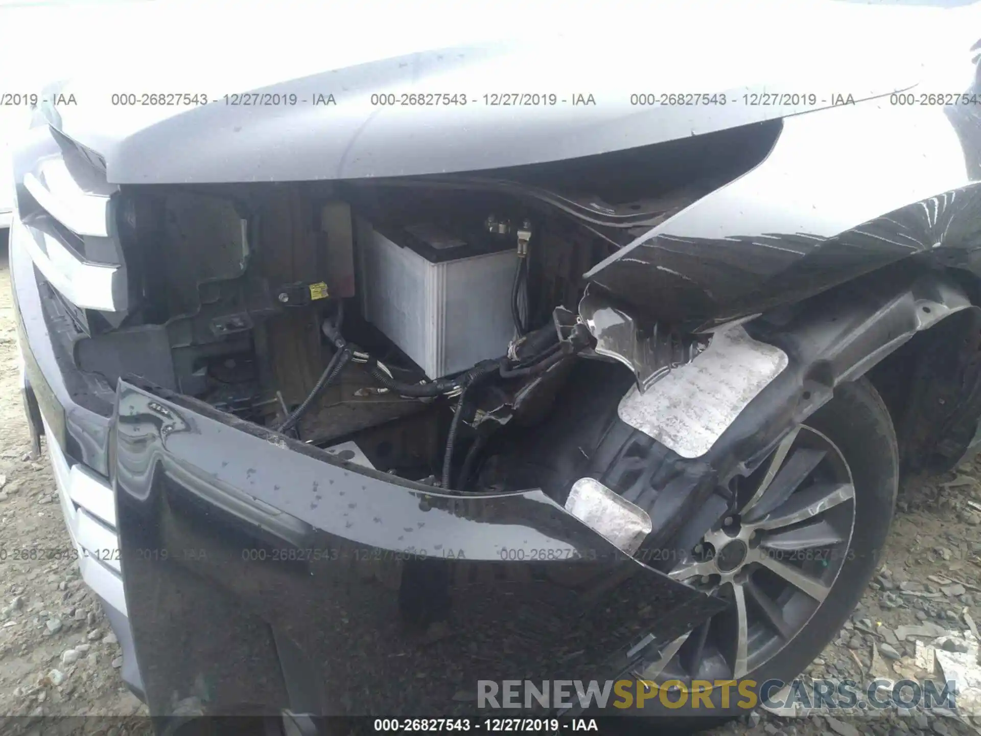 6 Photograph of a damaged car 5TDJZRFH7KS949072 TOYOTA HIGHLANDER 2019