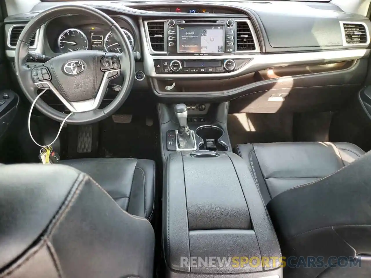 8 Фотография поврежденного автомобиля 5TDJZRFH7KS954157 TOYOTA HIGHLANDER 2019