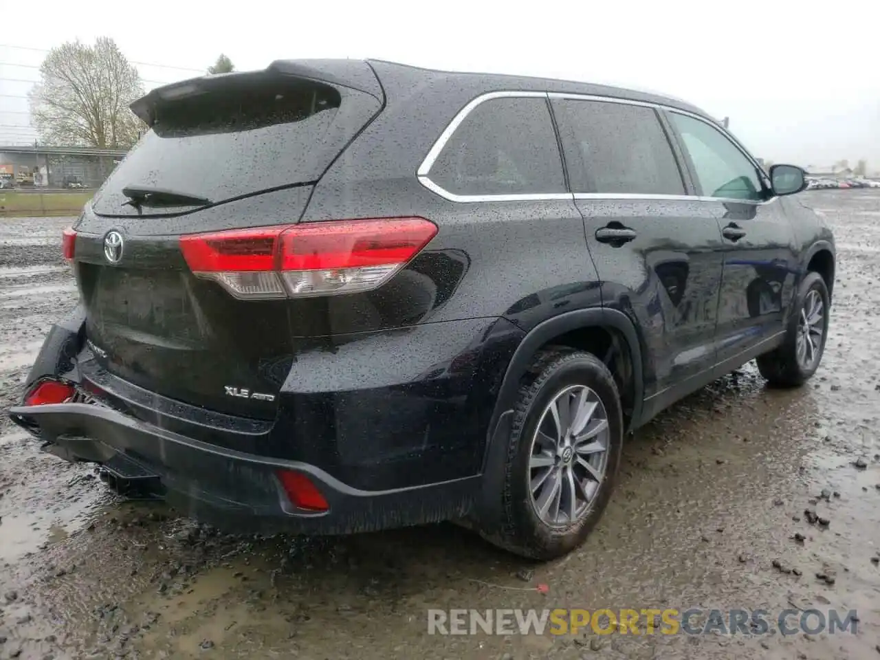 4 Фотография поврежденного автомобиля 5TDJZRFH8KS580707 TOYOTA HIGHLANDER 2019