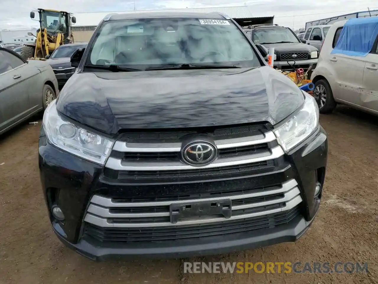 5 Фотография поврежденного автомобиля 5TDJZRFH8KS598141 TOYOTA HIGHLANDER 2019