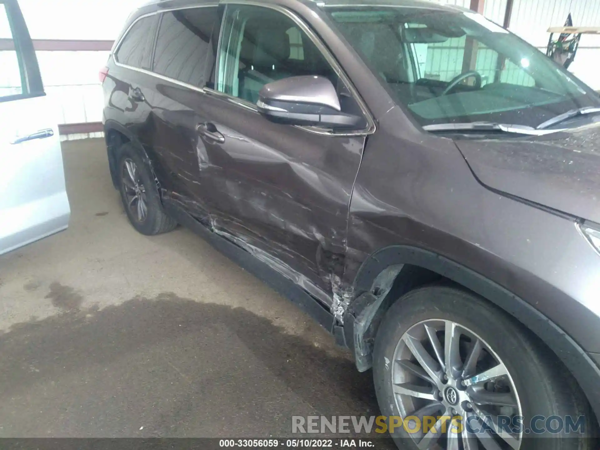 6 Фотография поврежденного автомобиля 5TDJZRFH8KS601944 TOYOTA HIGHLANDER 2019