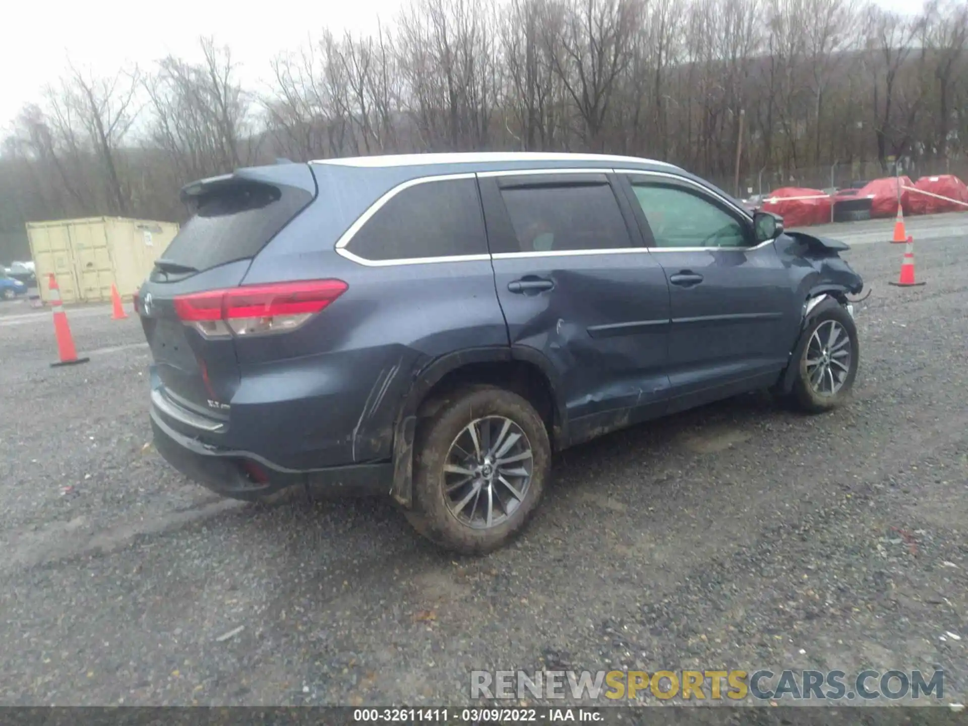 4 Фотография поврежденного автомобиля 5TDJZRFH8KS731772 TOYOTA HIGHLANDER 2019