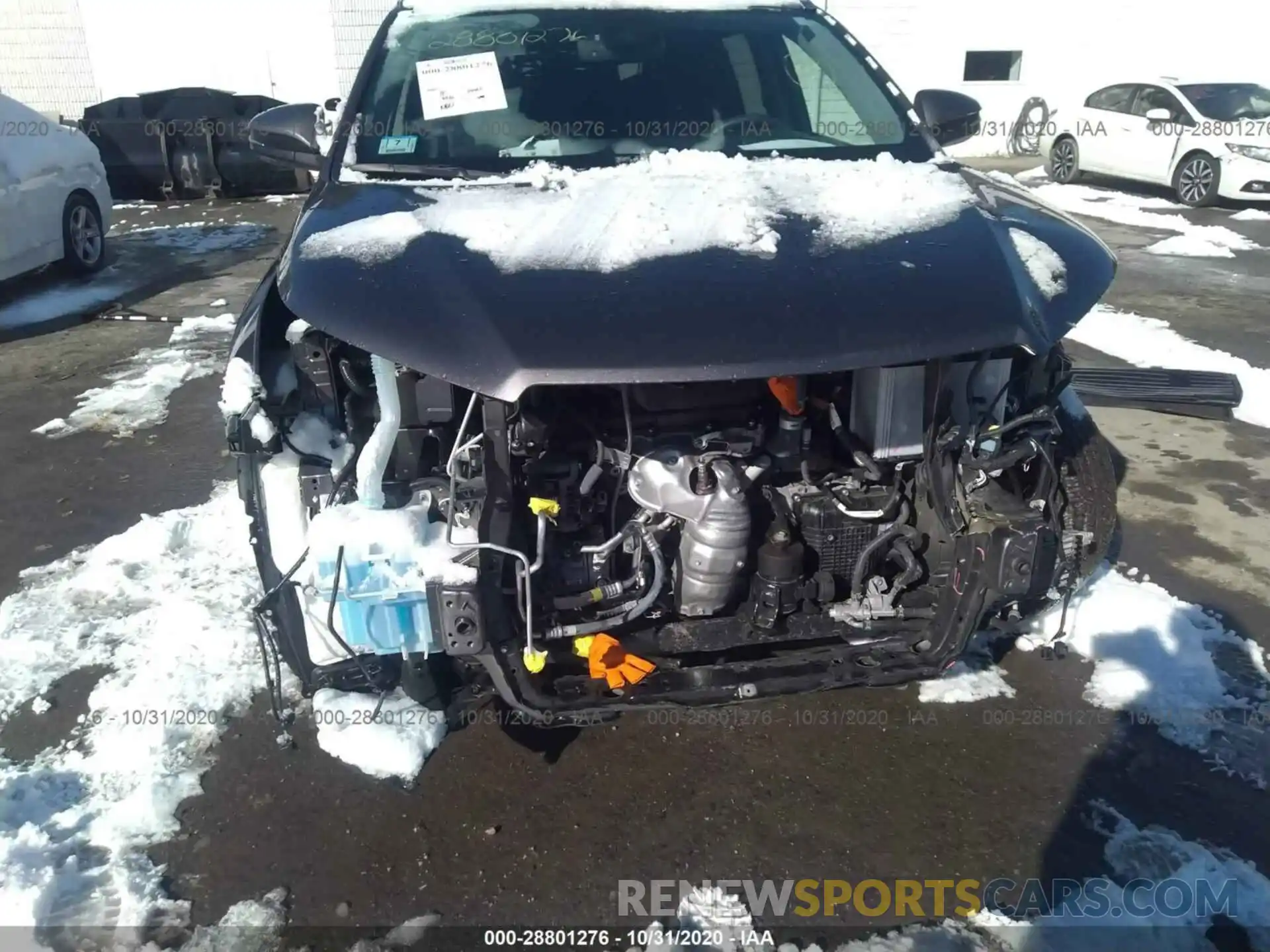 6 Photograph of a damaged car 5TDJZRFH9KS947422 TOYOTA HIGHLANDER 2019