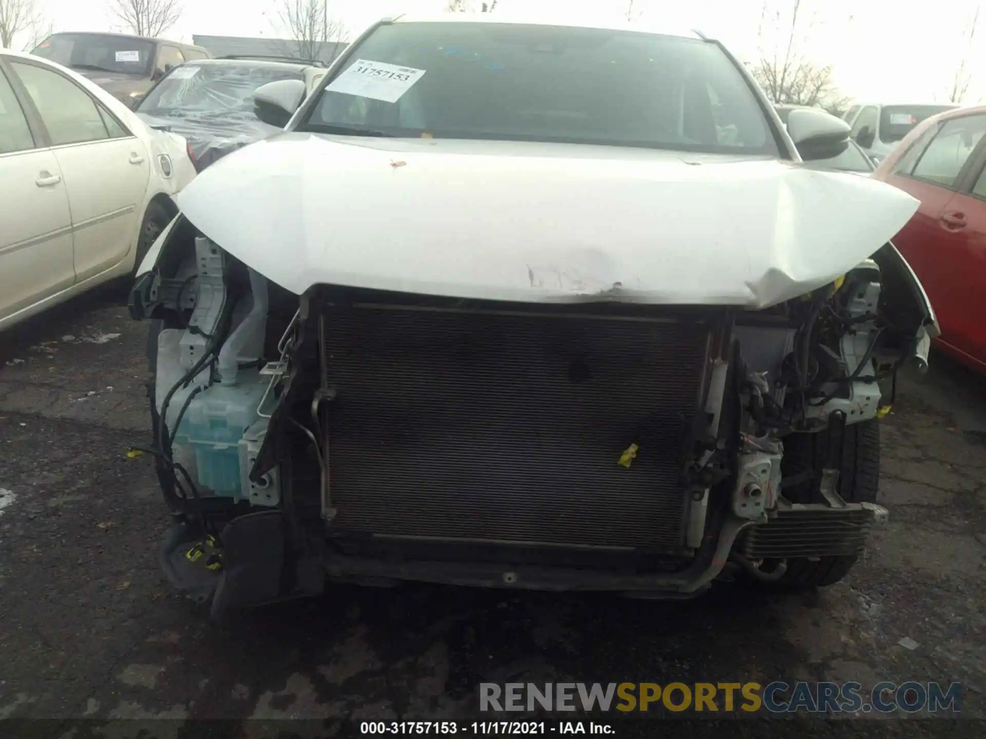 6 Photograph of a damaged car 5TDJZRFHXKS616915 TOYOTA HIGHLANDER 2019