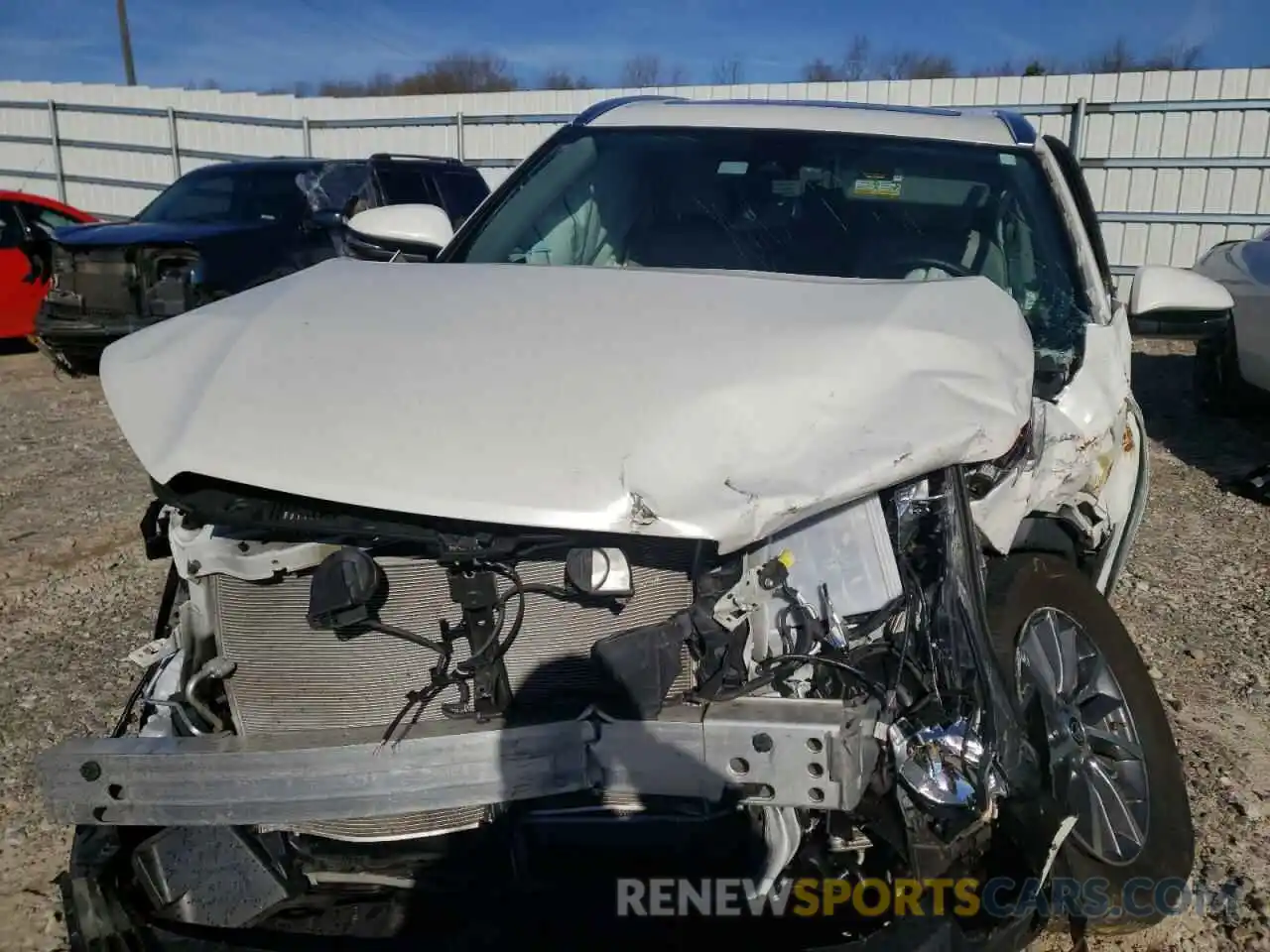 7 Photograph of a damaged car 5TDJZRFHXKS625744 TOYOTA HIGHLANDER 2019