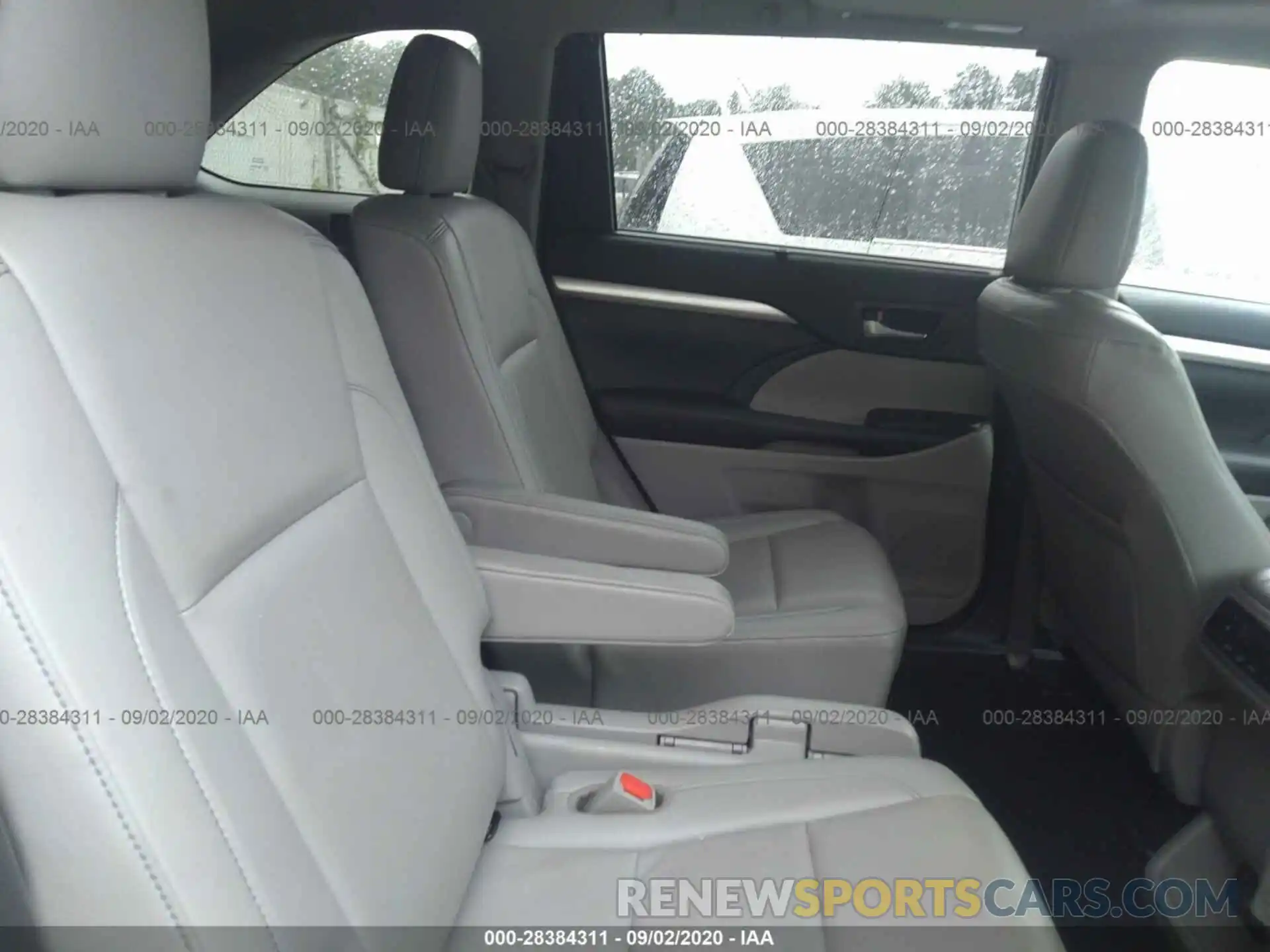 8 Фотография поврежденного автомобиля 5TDJZRFHXKS936901 TOYOTA HIGHLANDER 2019