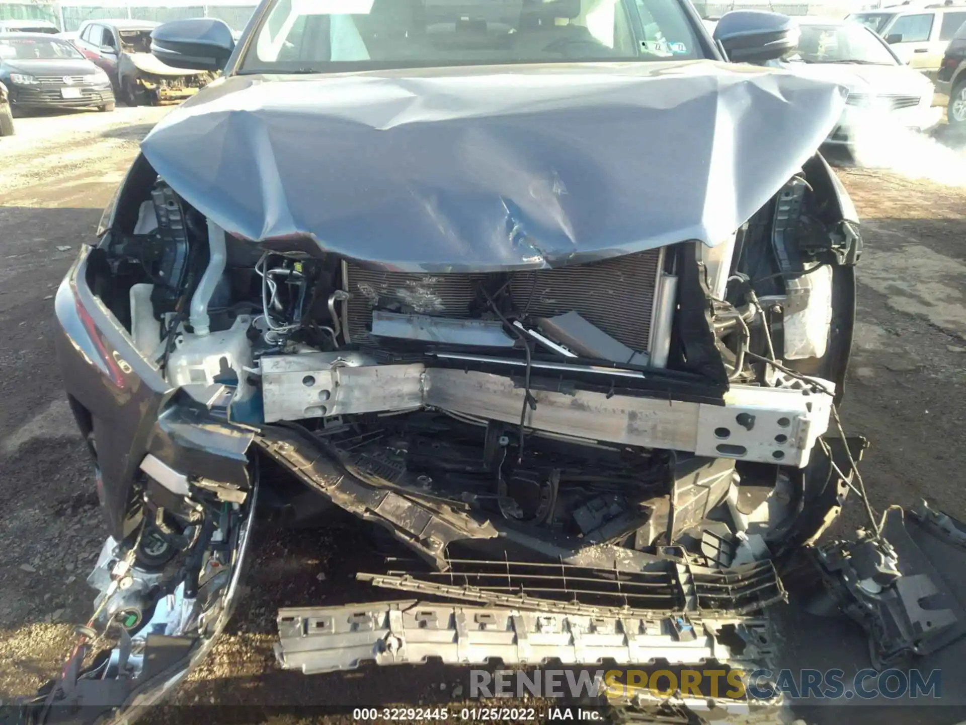 6 Photograph of a damaged car 5TDJZRFHXKS983751 TOYOTA HIGHLANDER 2019