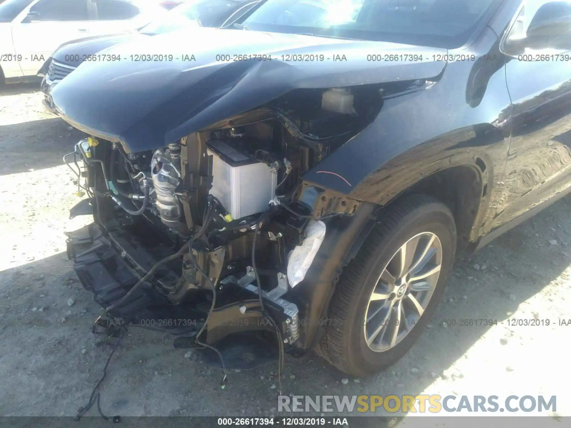 6 Photograph of a damaged car 5TDKZRFH0KS306471 TOYOTA HIGHLANDER 2019