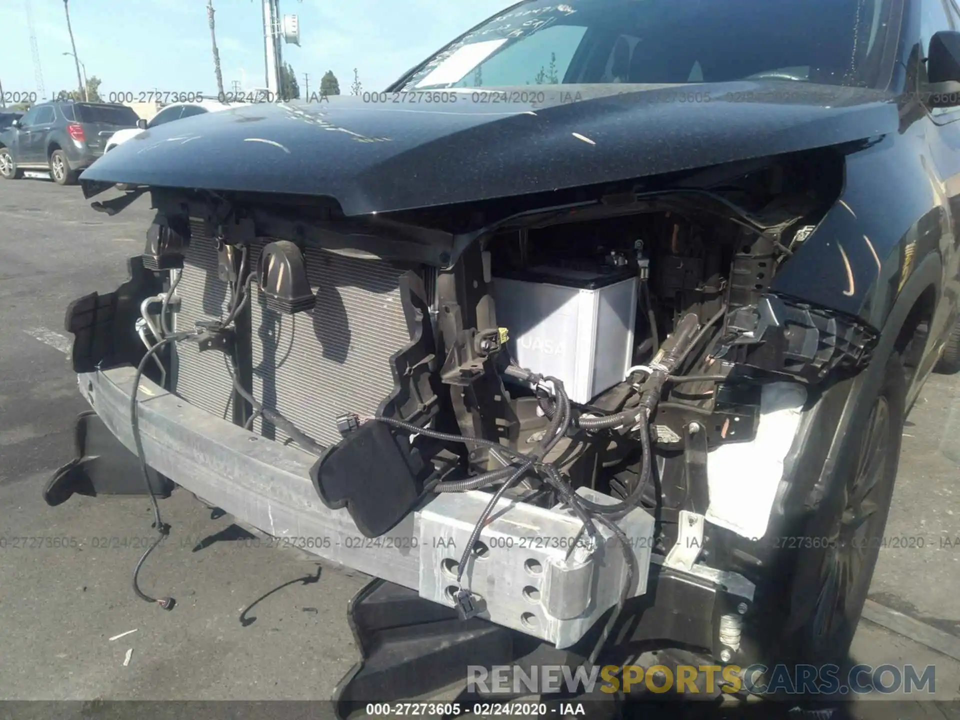 6 Photograph of a damaged car 5TDKZRFH0KS329023 TOYOTA HIGHLANDER 2019