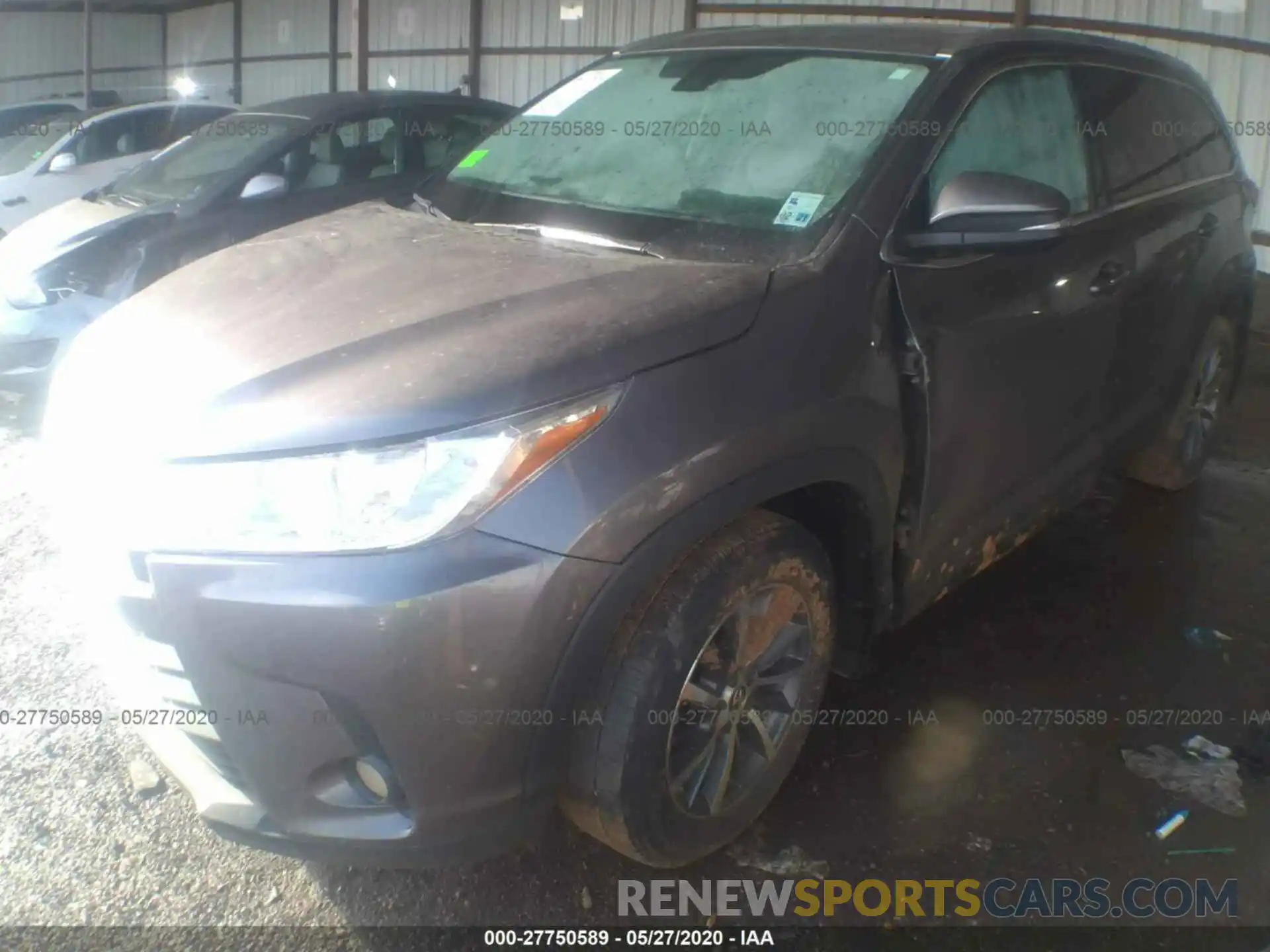 6 Photograph of a damaged car 5TDKZRFH0KS556681 TOYOTA HIGHLANDER 2019