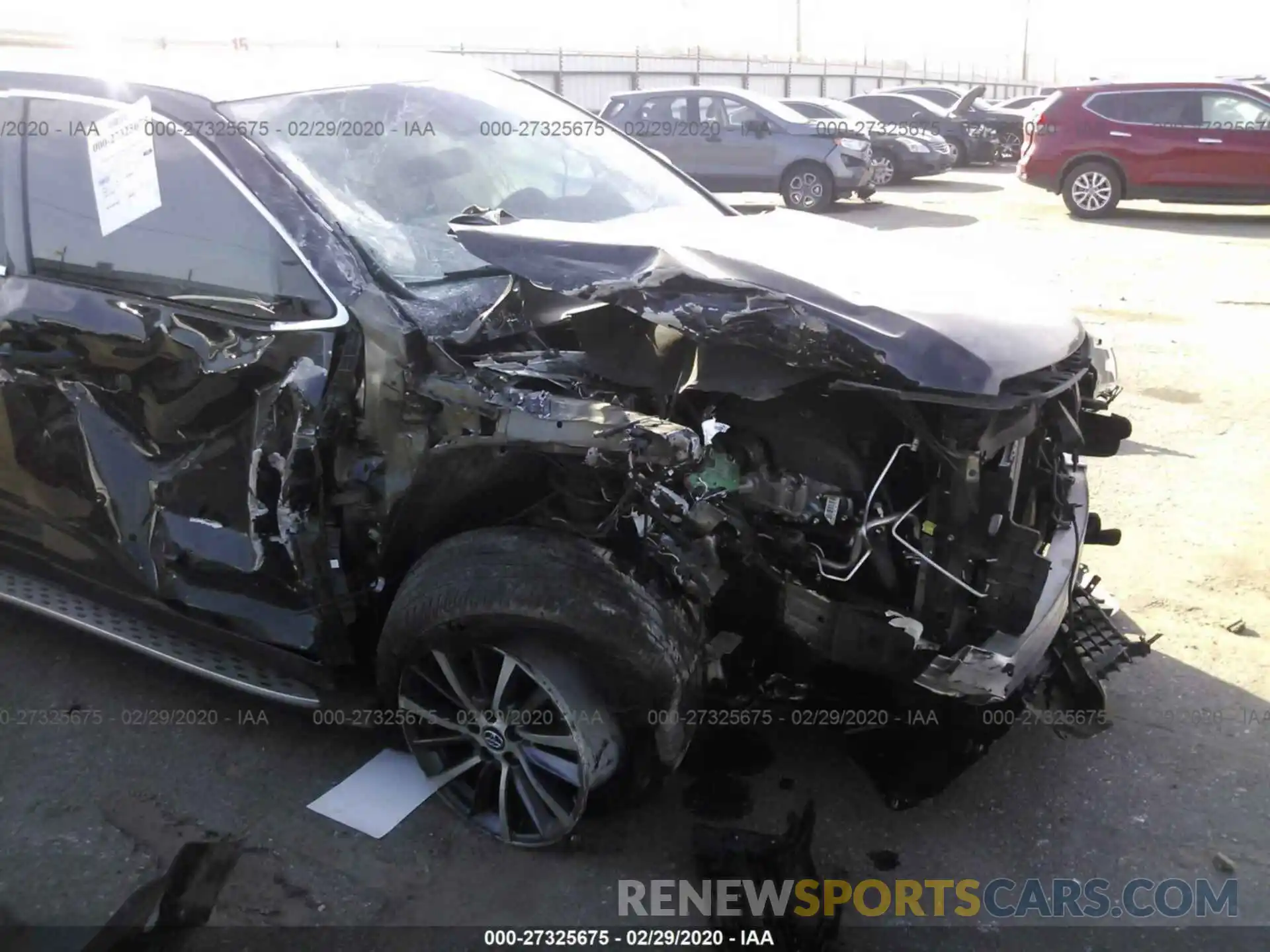 6 Photograph of a damaged car 5TDKZRFH0KS561590 TOYOTA HIGHLANDER 2019