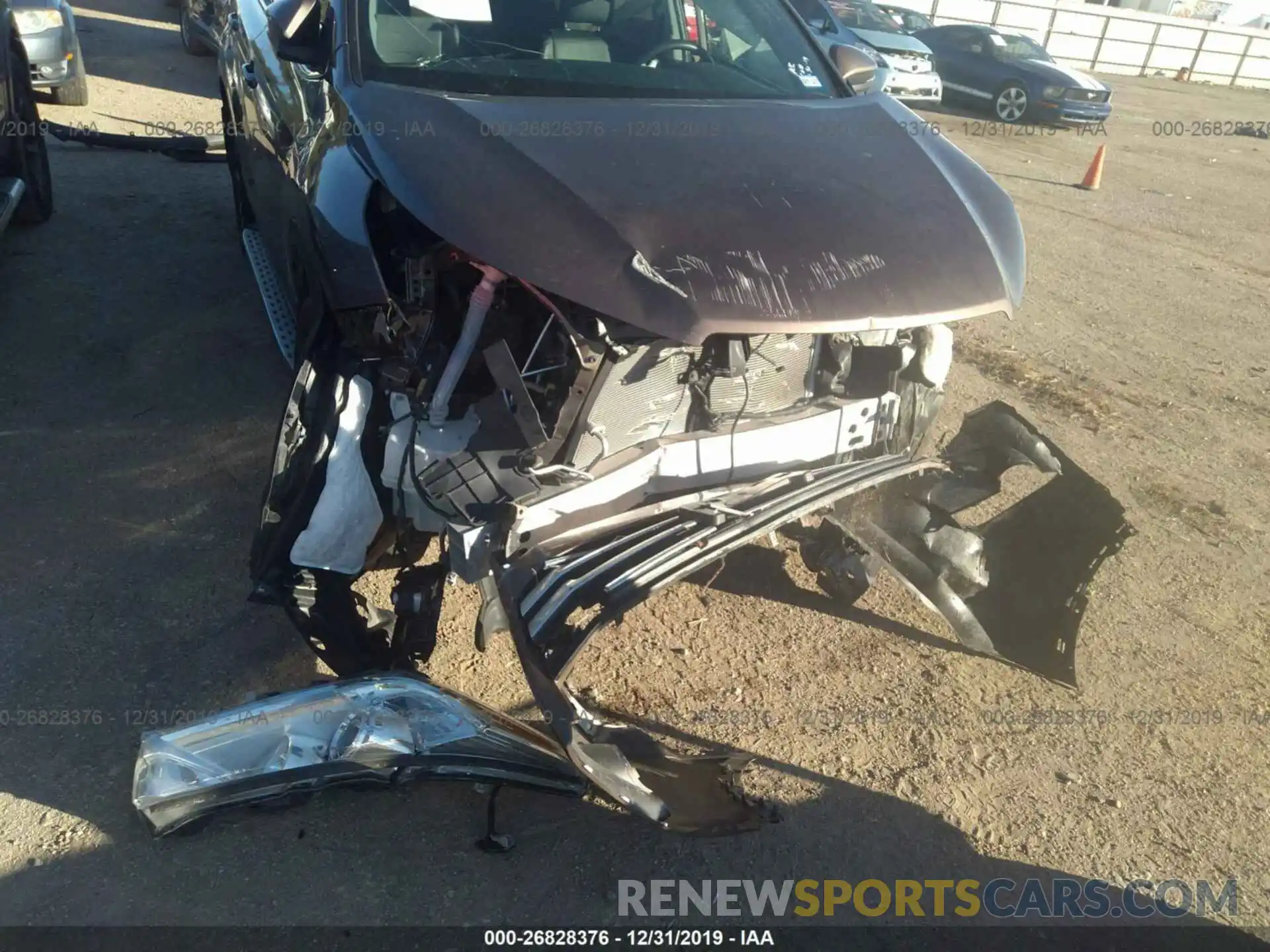 6 Photograph of a damaged car 5TDKZRFH1KS308858 TOYOTA HIGHLANDER 2019