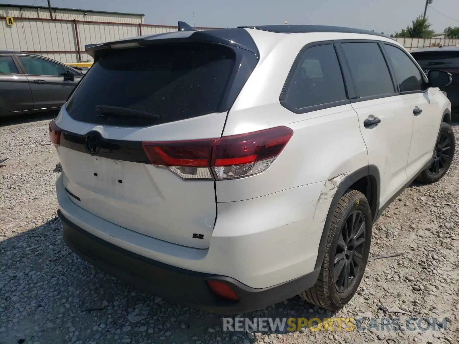 4 Фотография поврежденного автомобиля 5TDKZRFH1KS324459 TOYOTA HIGHLANDER 2019