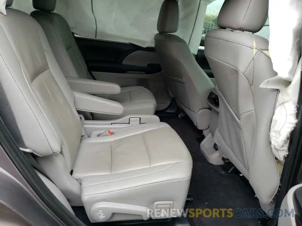 6 Фотография поврежденного автомобиля 5TDKZRFH1KS345134 TOYOTA HIGHLANDER 2019