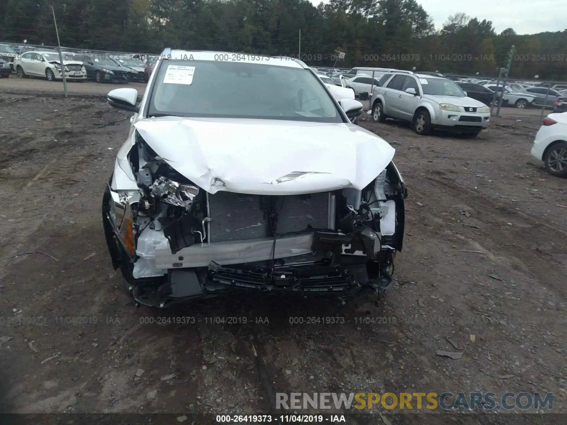 6 Photograph of a damaged car 5TDKZRFH1KS354271 TOYOTA HIGHLANDER 2019