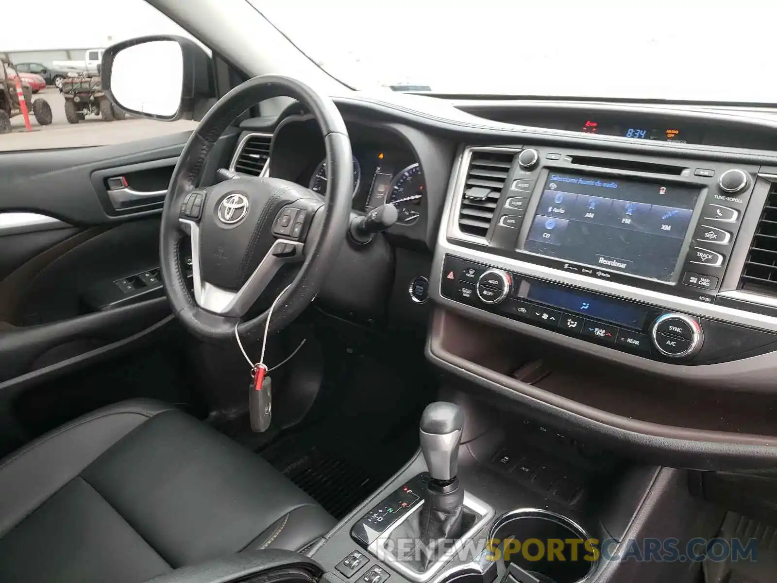 9 Фотография поврежденного автомобиля 5TDKZRFH1KS558018 TOYOTA HIGHLANDER 2019