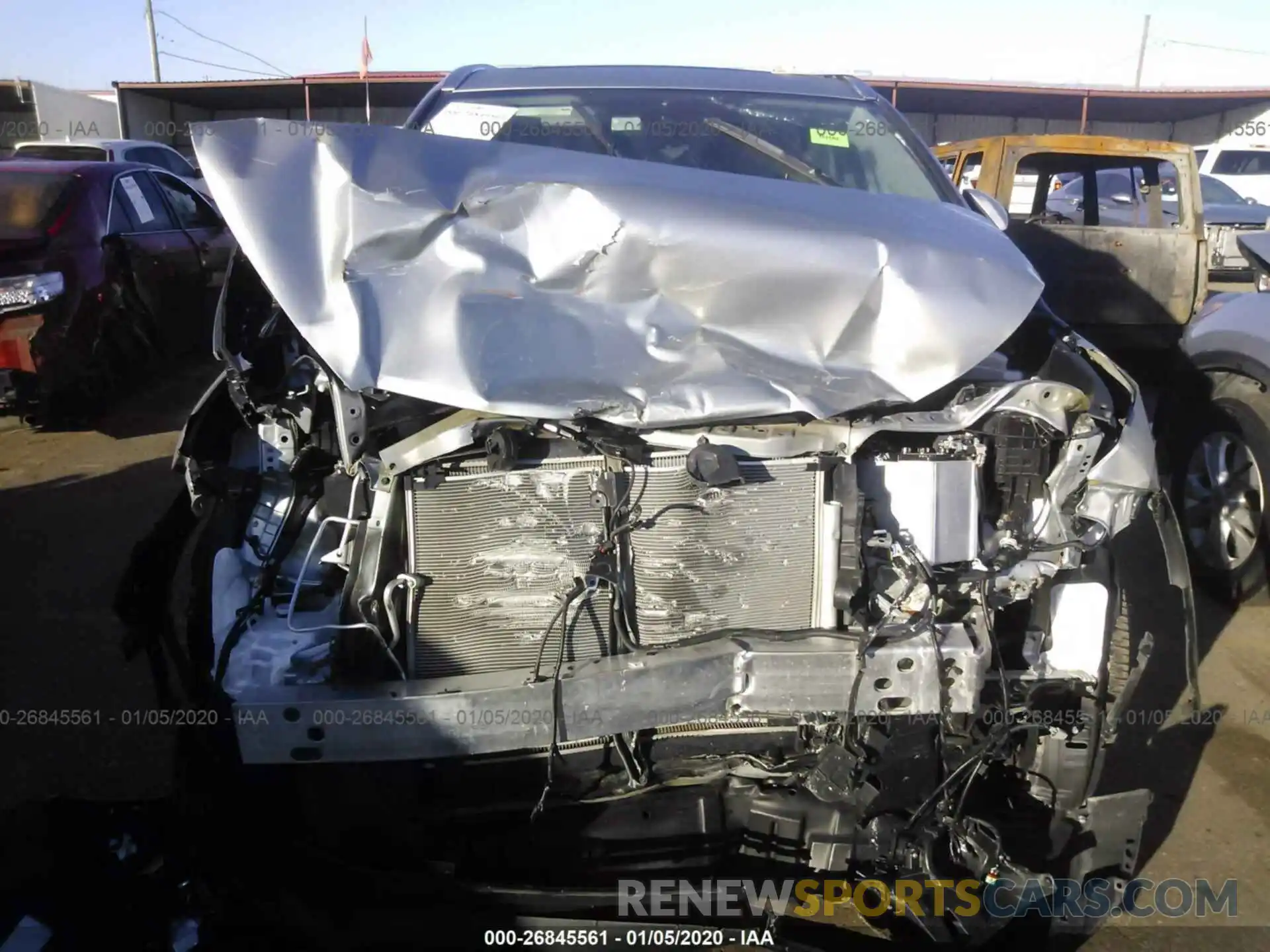 6 Photograph of a damaged car 5TDKZRFH1KS565969 TOYOTA HIGHLANDER 2019