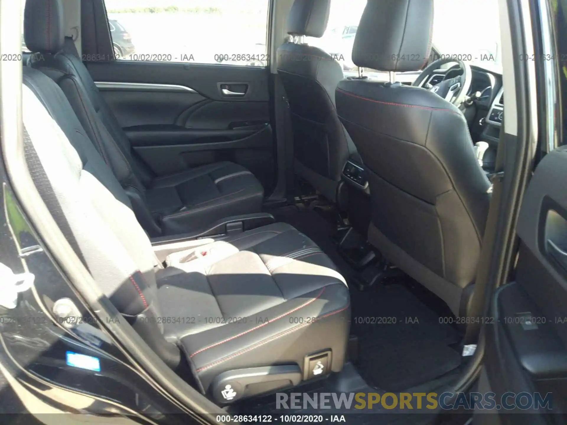 8 Фотография поврежденного автомобиля 5TDKZRFH2KS347815 TOYOTA HIGHLANDER 2019