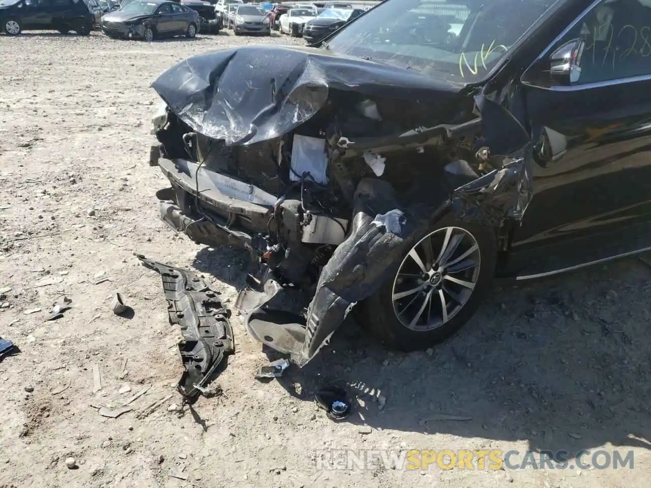 9 Photograph of a damaged car 5TDKZRFH2KS551384 TOYOTA HIGHLANDER 2019