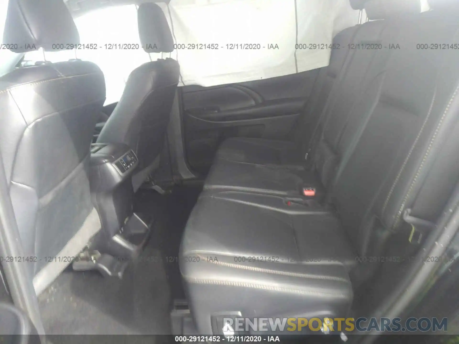 8 Фотография поврежденного автомобиля 5TDKZRFH2KS567973 TOYOTA HIGHLANDER 2019