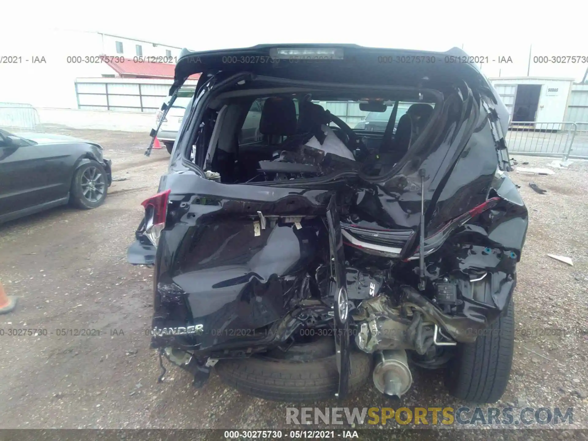 6 Фотография поврежденного автомобиля 5TDKZRFH3KS357320 TOYOTA HIGHLANDER 2019