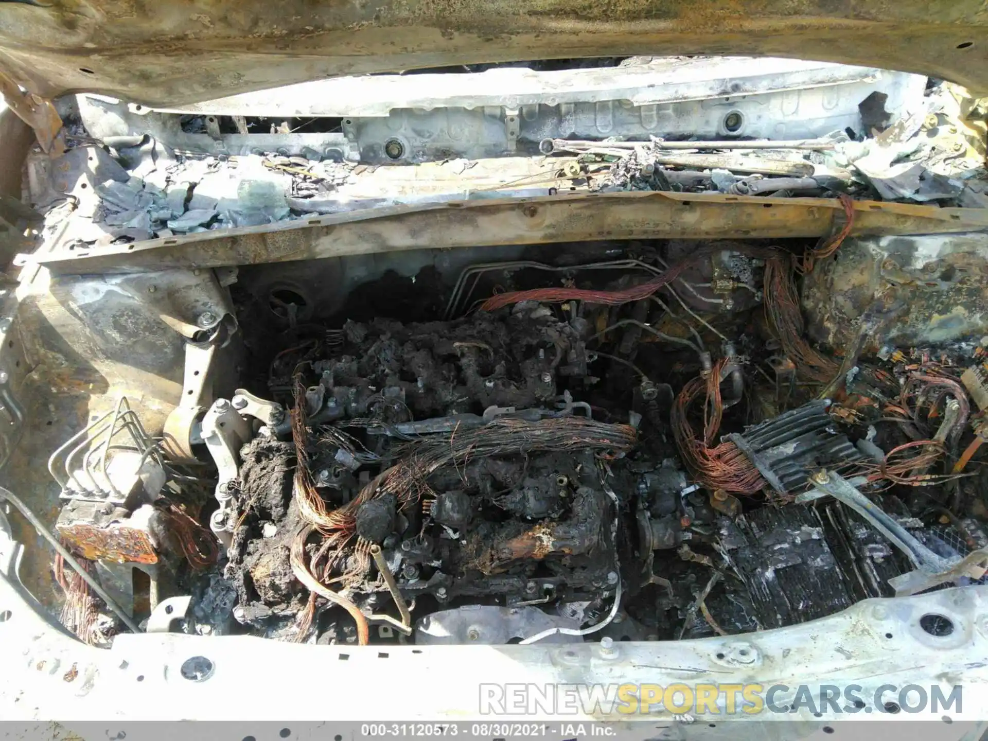 10 Photograph of a damaged car 5TDKZRFH3KS552804 TOYOTA HIGHLANDER 2019