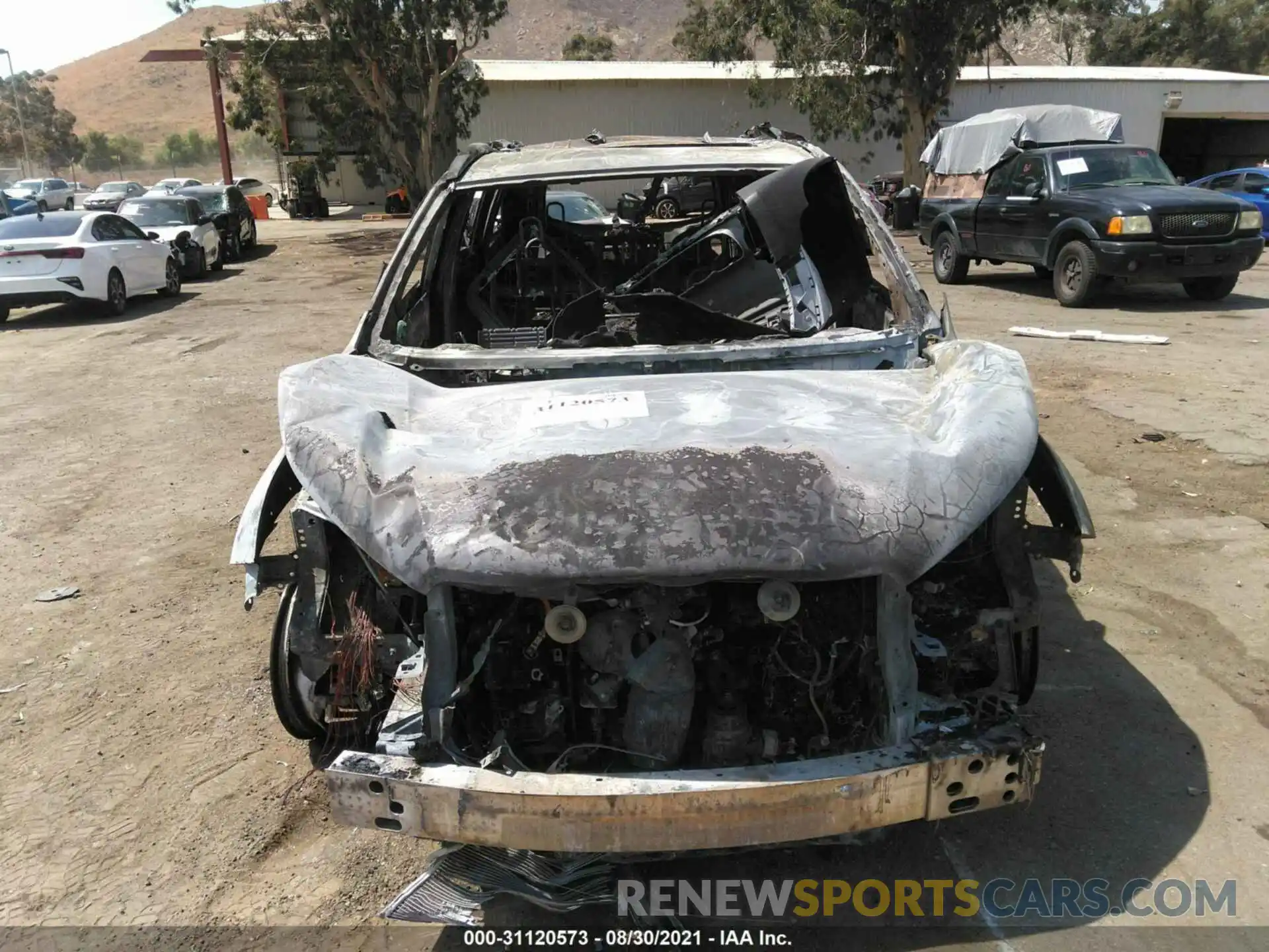 6 Photograph of a damaged car 5TDKZRFH3KS552804 TOYOTA HIGHLANDER 2019