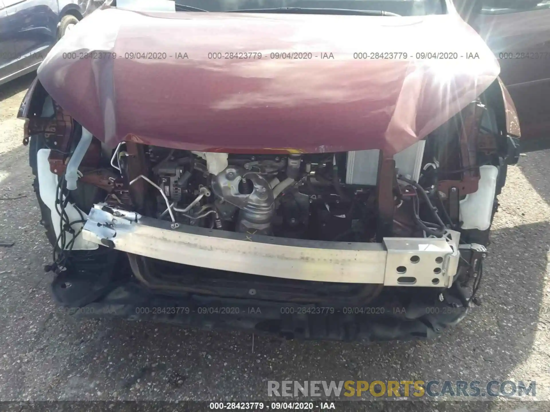 6 Photograph of a damaged car 5TDKZRFH4KS320938 TOYOTA HIGHLANDER 2019