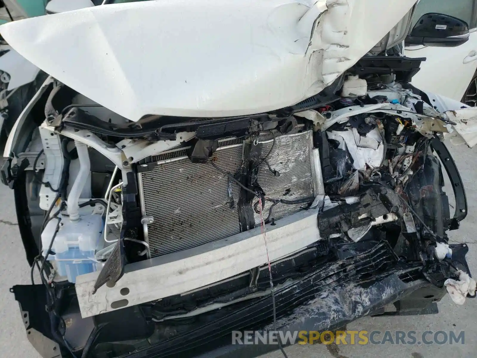 7 Photograph of a damaged car 5TDKZRFH5KS552058 TOYOTA HIGHLANDER 2019