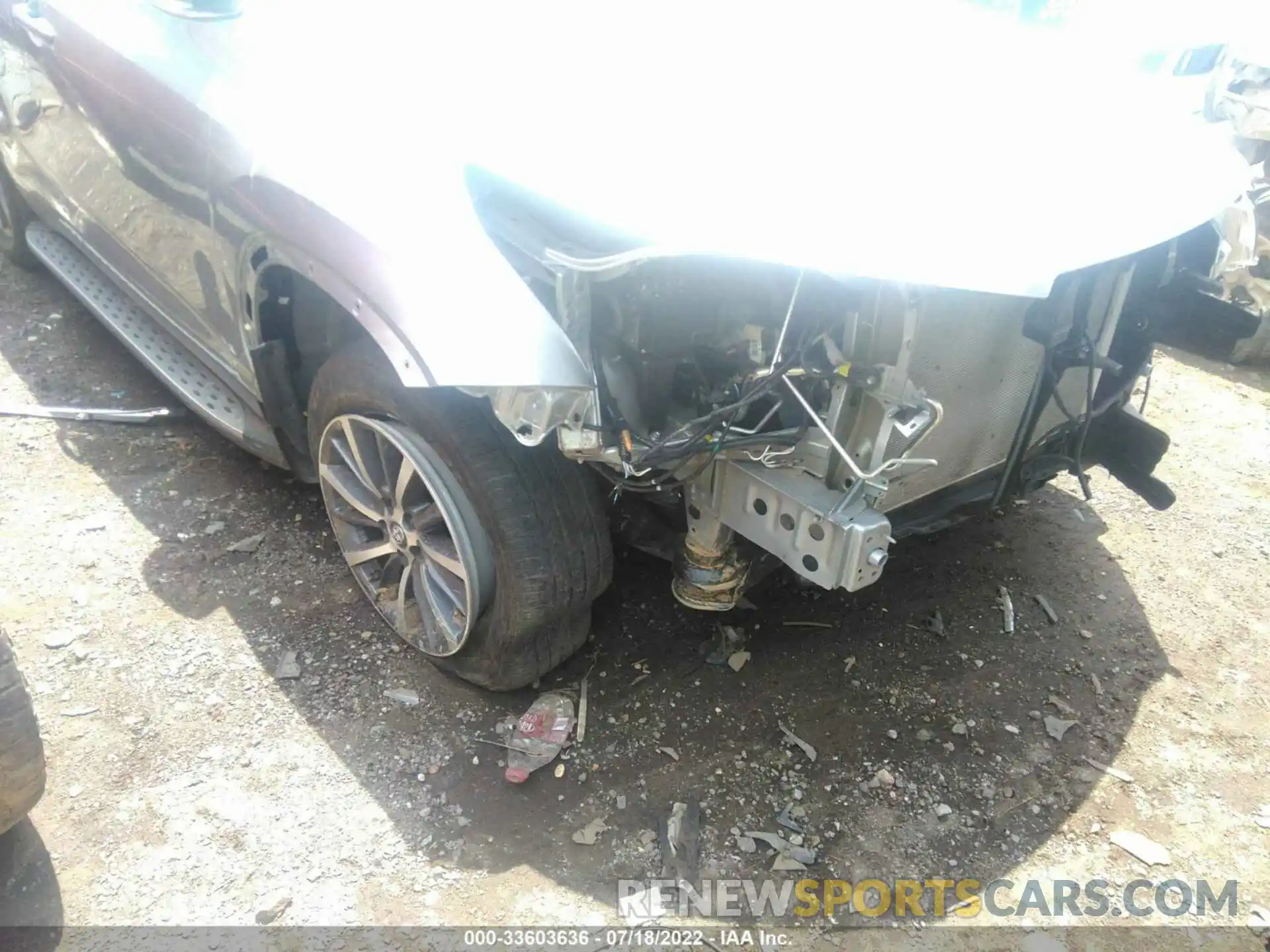 6 Photograph of a damaged car 5TDKZRFH5KS565750 TOYOTA HIGHLANDER 2019